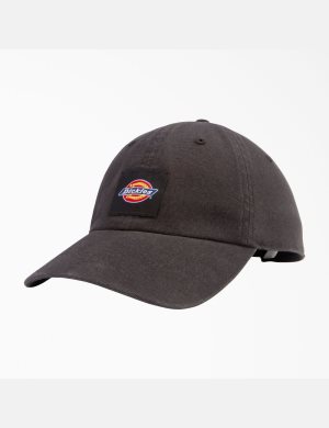 Chapeaux Dickies Washed Tela Noir | 170IDBRMA