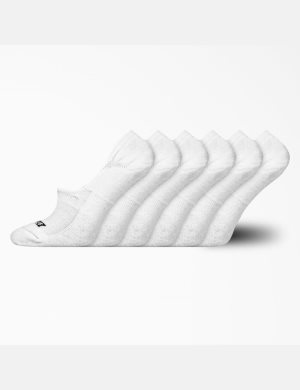 Chaussettes Dickies Moisture Control Liner Blanche | 895KXIGZY