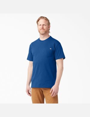 Hauts Dickies Corta Sleeve Heavyweight Bleu Royal Bleu | 307NBVWGY