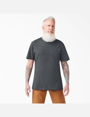 Hauts Dickies Corta Sleeve Two Packs Grise | 459KYLGOS