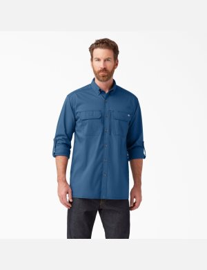 Hauts Dickies DuraTech Ranger Ripstop Bleu Foncé | 607ZEKLYC