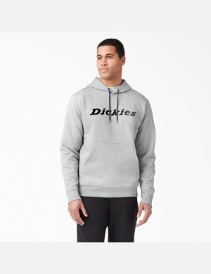 Hauts Dickies Script Logo Fleece Grise | 310ELCPFN