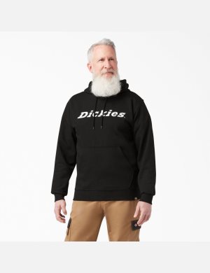 Hauts Dickies Script Logo Fleece Noir | 710WEUYZH