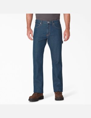 Jean Dickies Regular Fit Droit Leg Carpenter Indigo Bleu | 850TLRBOS