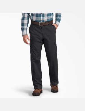 Pantalon Cargo Dickies Regular Fit Ripstop Noir | 621YJFWZV