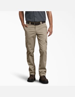 Pantalon Cargo Dickies Slim Fit Droit Leg Marron | 738TQSCWJ