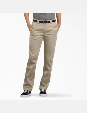 Pantalon De Travail Dickies FLEX Slim Fit Marron | 457MBQLIG