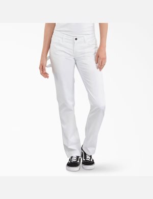 Pantalon De Travail Dickies FLEX Utility Painters Blanche | 031KTMBQH