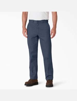 Pantalon De Travail Dickies Original 874 Bleu Marine Bleu | 094LPNDHB