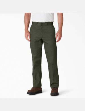 Pantalon De Travail Dickies Original 874 Vert Olive Vert | 137PUONLB