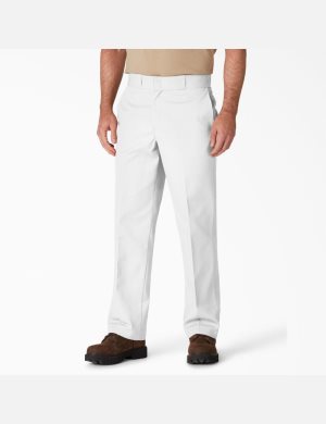 Pantalon De Travail Dickies Original 874 Blanche | 140RNFWJT