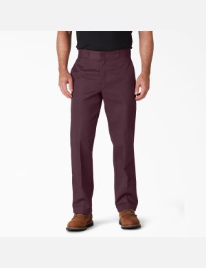 Pantalon De Travail Dickies Original 874 Bordeaux | 752EWBVZX