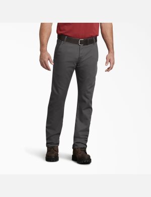 Pantalon De Travail Dickies Regular Fit Droit Leg Duck Carpenter Grise | 980WZIOXH