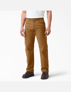 Pantalon De Travail Dickies Warming Duck Utility Marron | 152SVWOTU