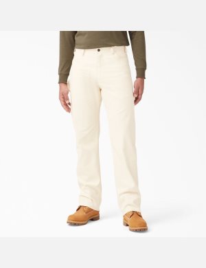 Pantalon Dickies Relaxed Fit Droit Leg Painters Beige | 953HJDVGT