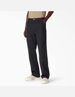 Pantalon À Deux Genoux Dickies Duck Noir | 137DMTJUS