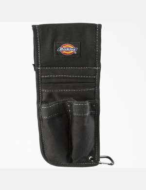 Sacs À Outils Dickies 3-Pocket & Knife Utility Pouch Noir | 509MBWAUQ