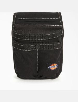 Sacs À Outils Dickies 4-Pocket Phone & Pouch Noir | 942TNYRVA