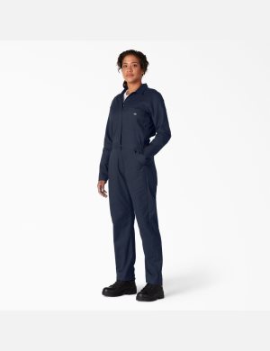 Salopettes Dickies Cooling Long Sleeve Bleu Marine | 820NFMBUR