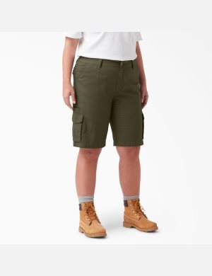 Shorts Dickies Plus Ripstop Cargo Vert | 328ICJYSH