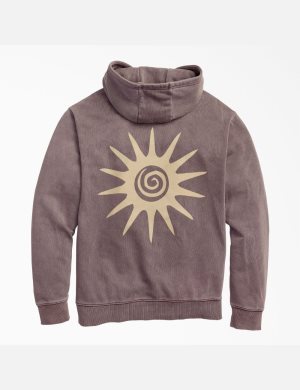 Sweatshirt Dickies New York Sunshine x Too Much Sun Marron | 276DJQYOI