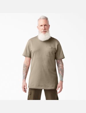 T Shirts Dickies Corta Sleeve Two Packs Marron | 507YOPUVM