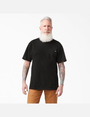 T Shirts Dickies Corta Sleeve Two Packs Noir | 741TLEFVW