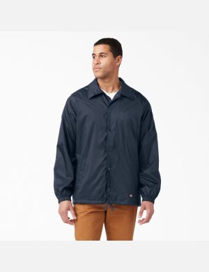 Vestes Décontractées Dickies Snap Front Bleu Marine | 576EYNOGZ