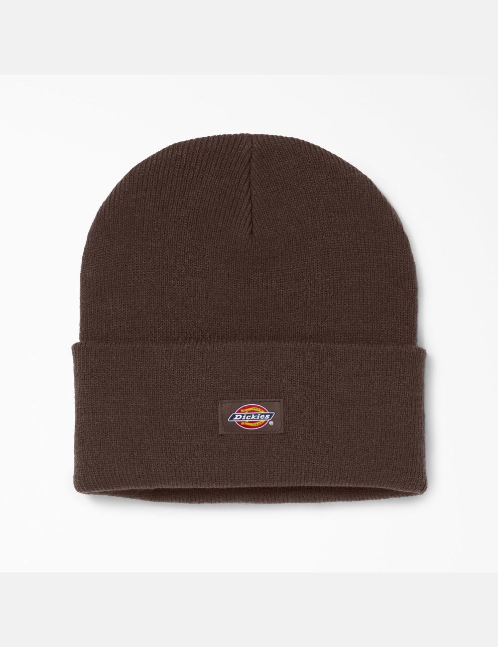 Chapeaux Dickies Cuffed Knit Chocolat Marron | 821HXWDZU