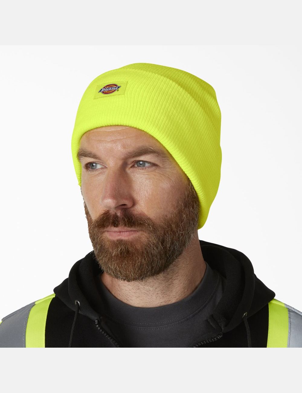 Chapeaux Dickies Cuffed Knit Jaune | 631WQOGKD