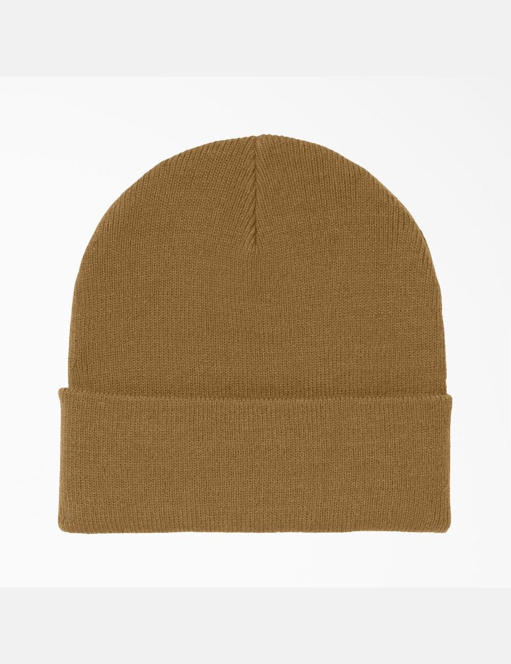 Chapeaux Dickies Cuffed Knit Marron | 750NJCQBZ