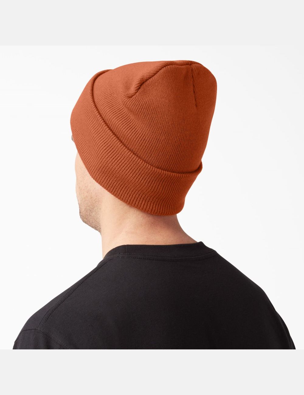 Chapeaux Dickies Cuffed Knit Marron | 825QVIBZE