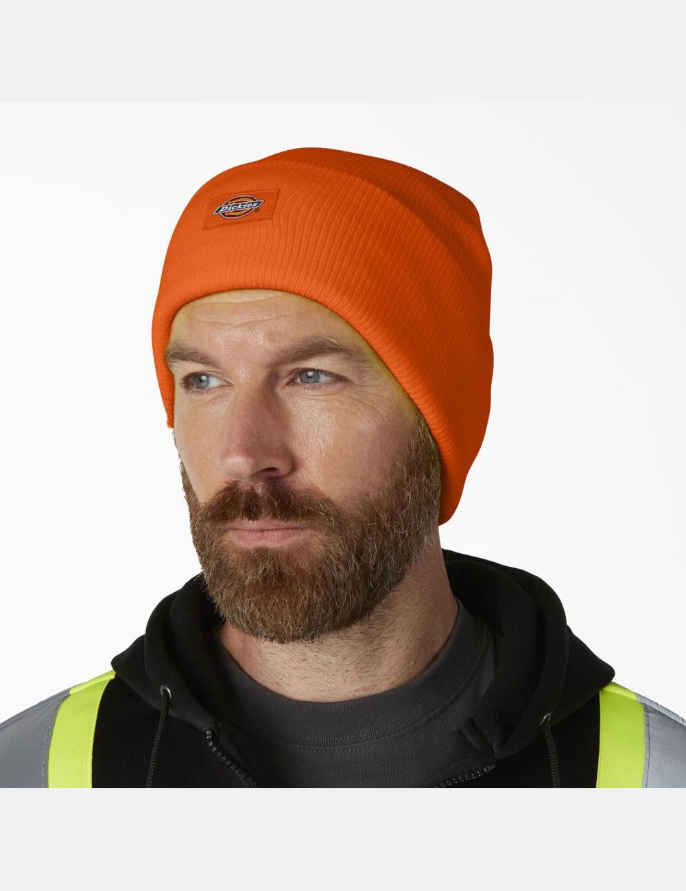 Chapeaux Dickies Cuffed Knit Orange | 815WLKNBC