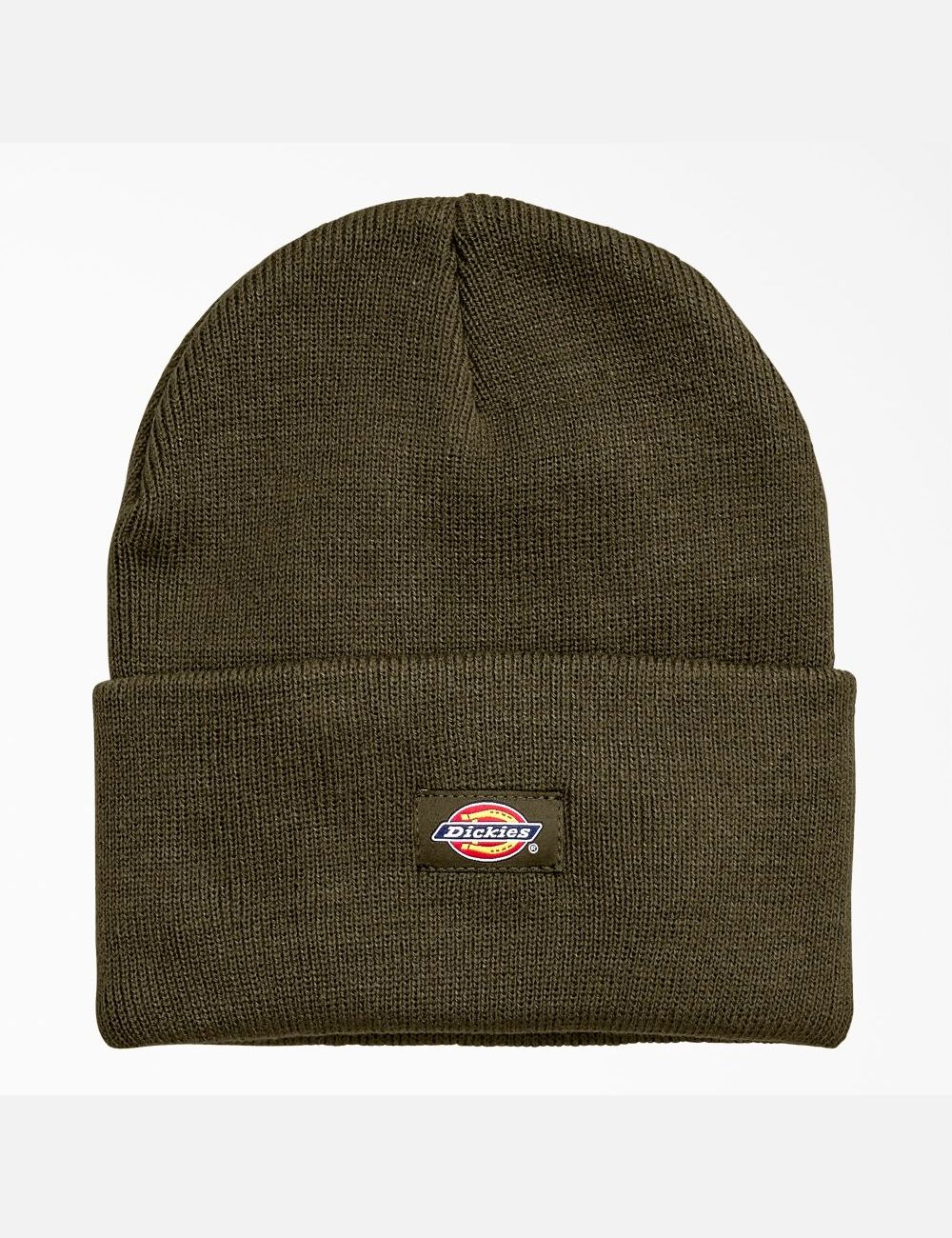 Chapeaux Dickies Cuffed Knit Vert Olive Foncé | 271USIRVJ