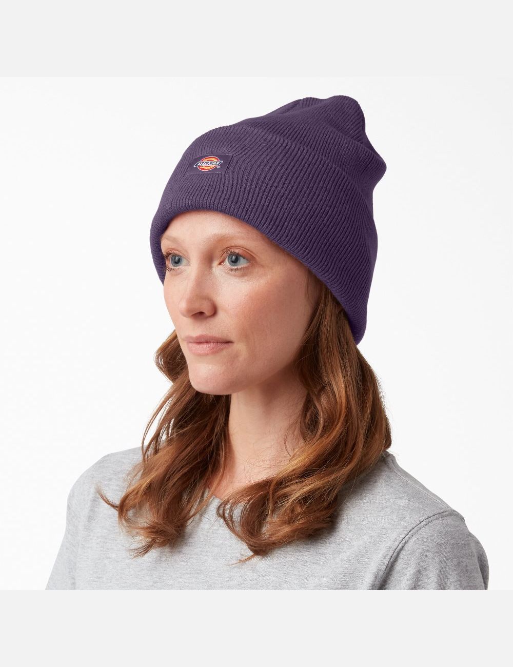 Chapeaux Dickies Cuffed Knit Violette | 564HGTAOW