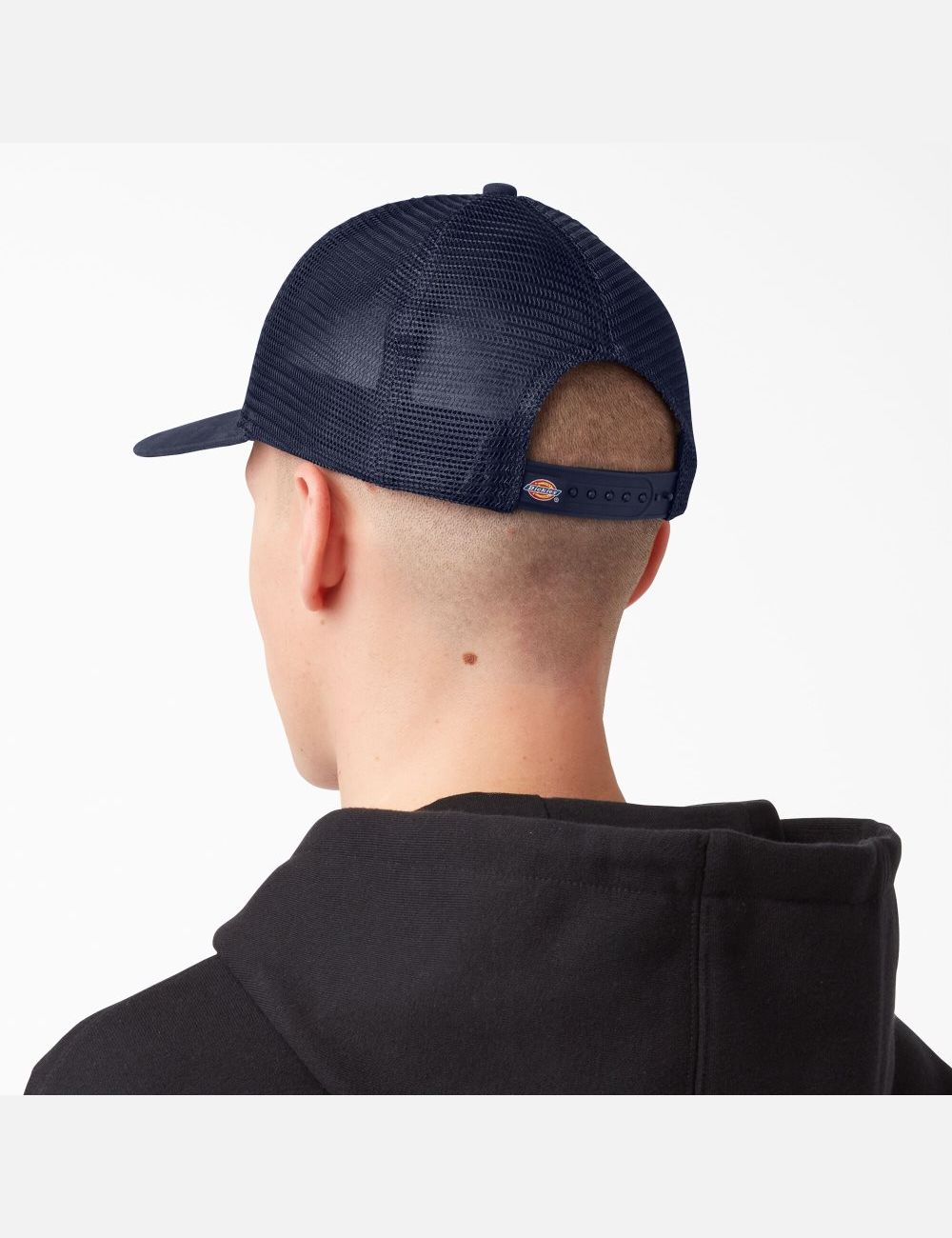 Chapeaux Dickies Patch Logo Trucker Bleu Marine | 095CXYBRD