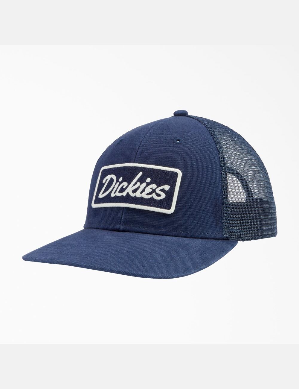 Chapeaux Dickies Patch Logo Trucker Bleu Marine | 095CXYBRD