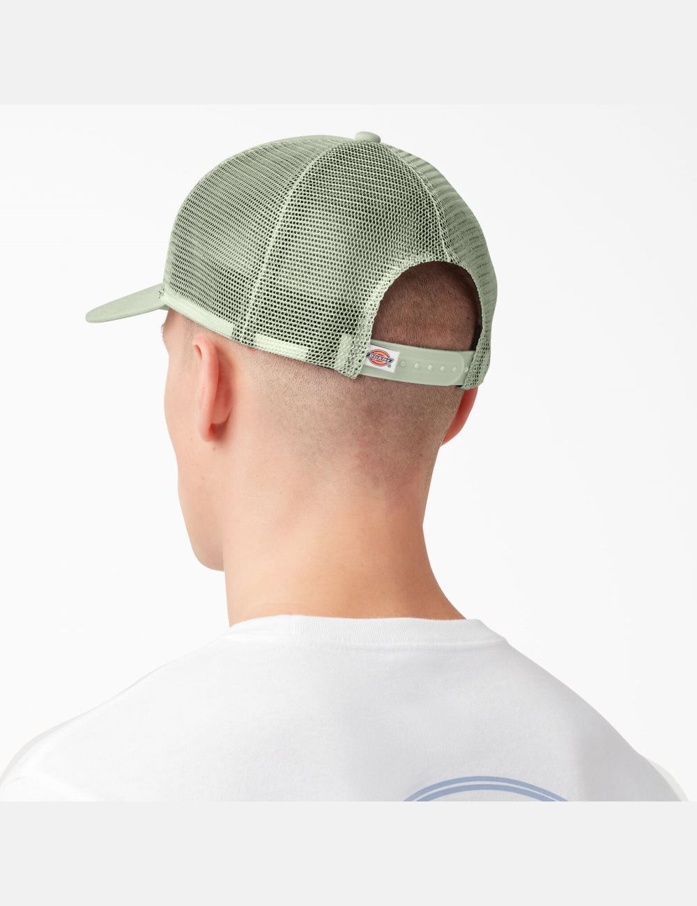 Chapeaux Dickies Patch Logo Trucker Vert | 435LXKIPB