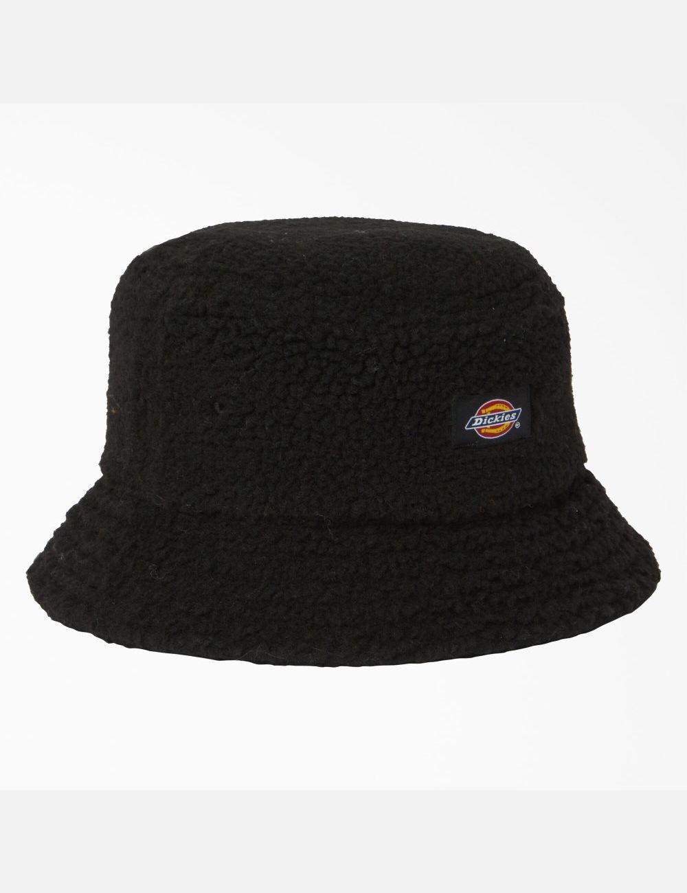 Chapeaux Dickies Red Chute Fleece Bucket Noir | 568BLUWPA