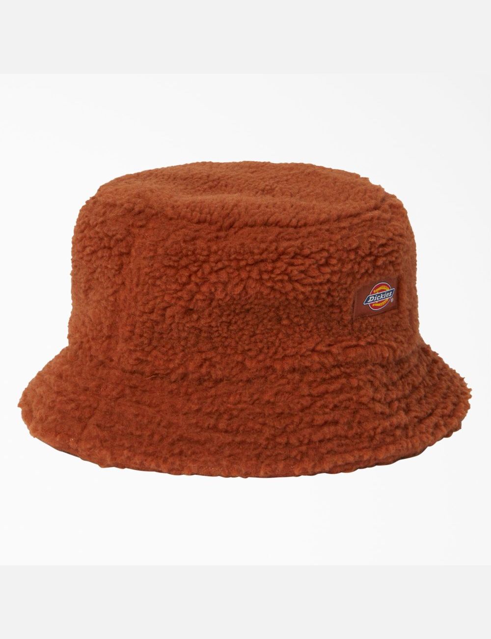 Chapeaux Dickies Red Chute Fleece Bucket Marron | 743PFDTVW