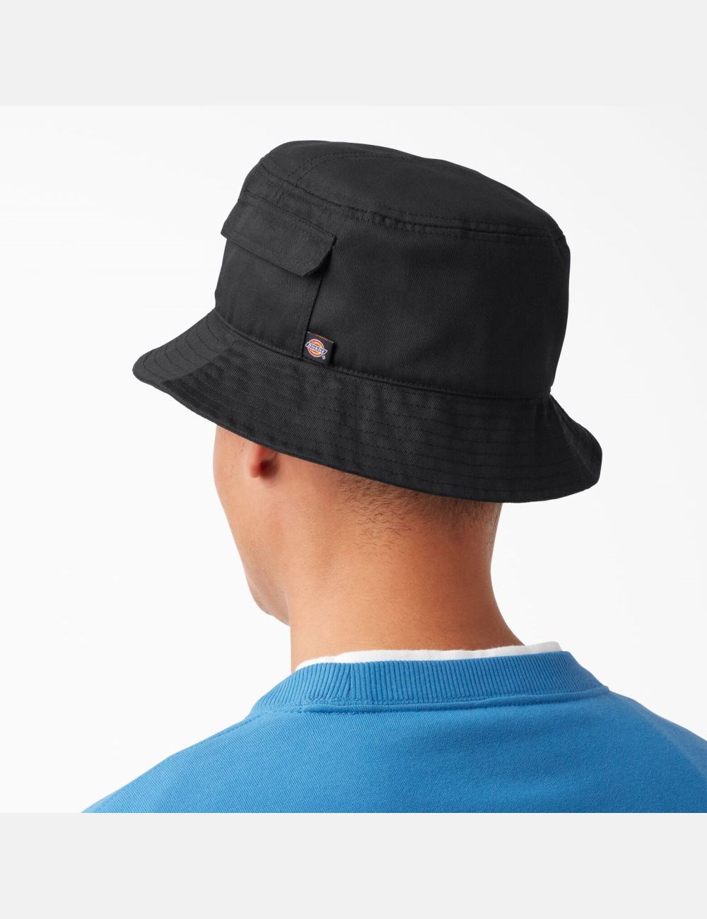 Chapeaux Dickies Script Logo Bucket Noir | 742JSVIZR