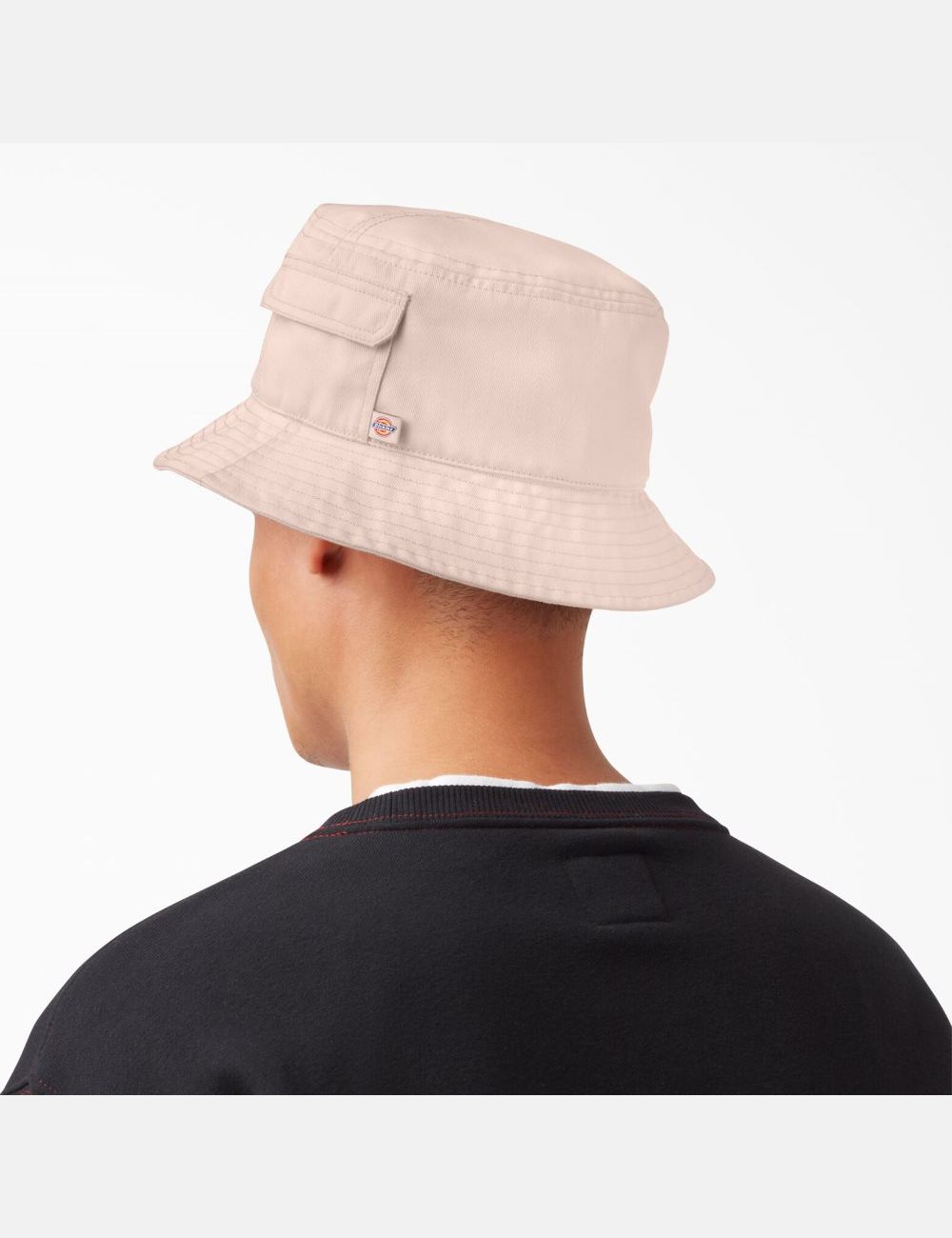 Chapeaux Dickies Script Logo Bucket Rose | 165MSAEOK