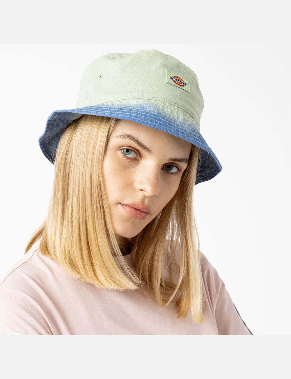 Chapeaux Dickies Seatac Tie-Dye Bucket Vert | 972VOSMIC