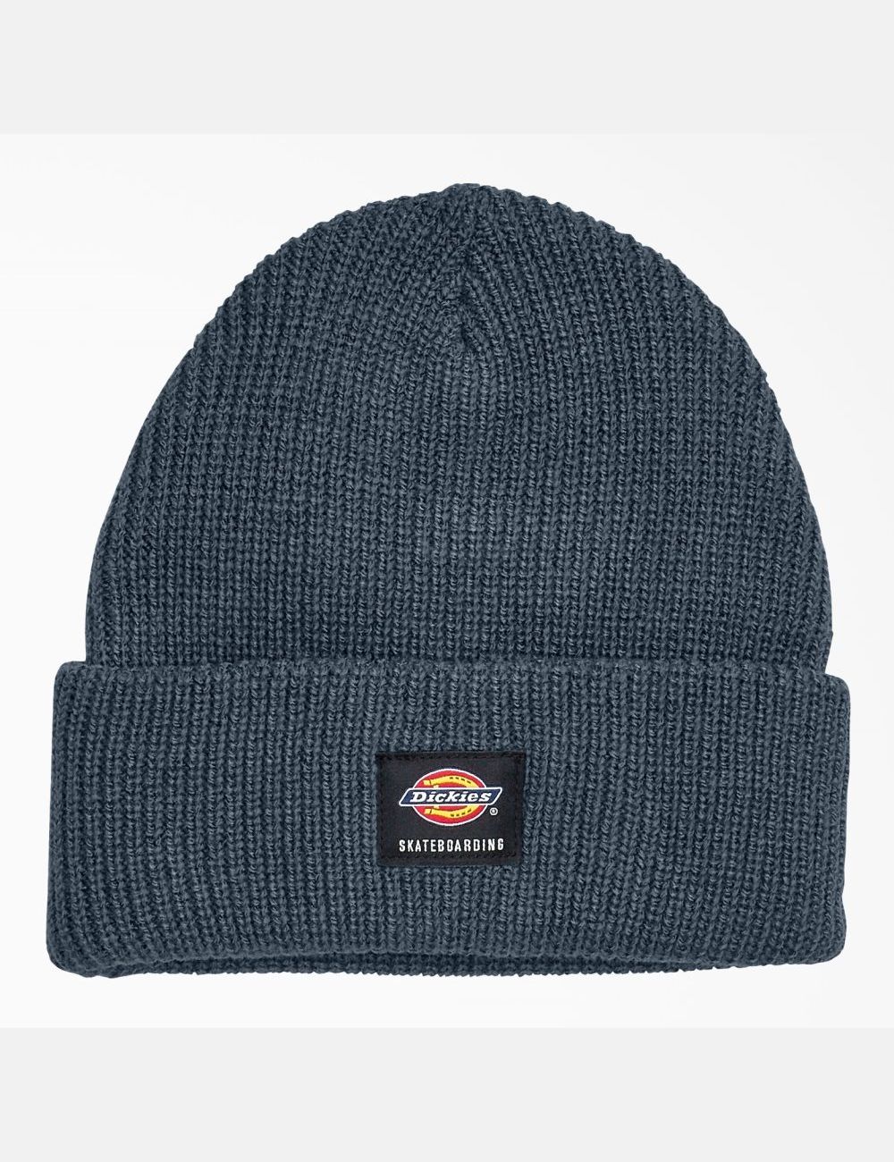 Chapeaux Dickies Skateboarding Cuffed Bleu | 158BOSWZH