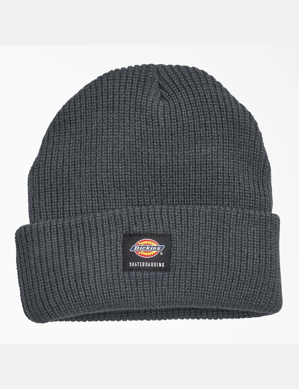 Chapeaux Dickies Skateboarding Cuffed Grise | 406ZDWFCY