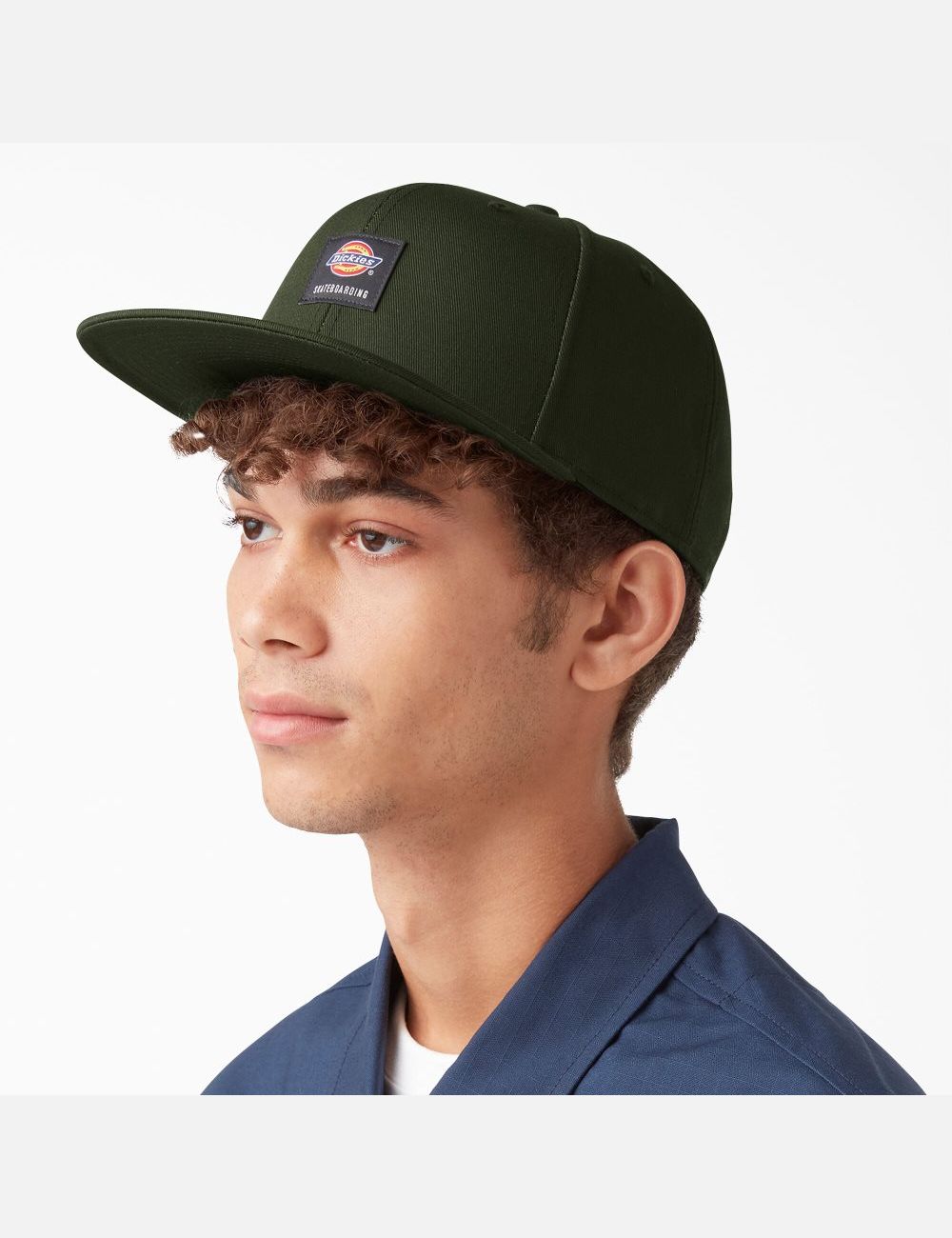 Chapeaux Dickies Skateboarding Plates Bill Vert Olive Vert | 071MGLKPR