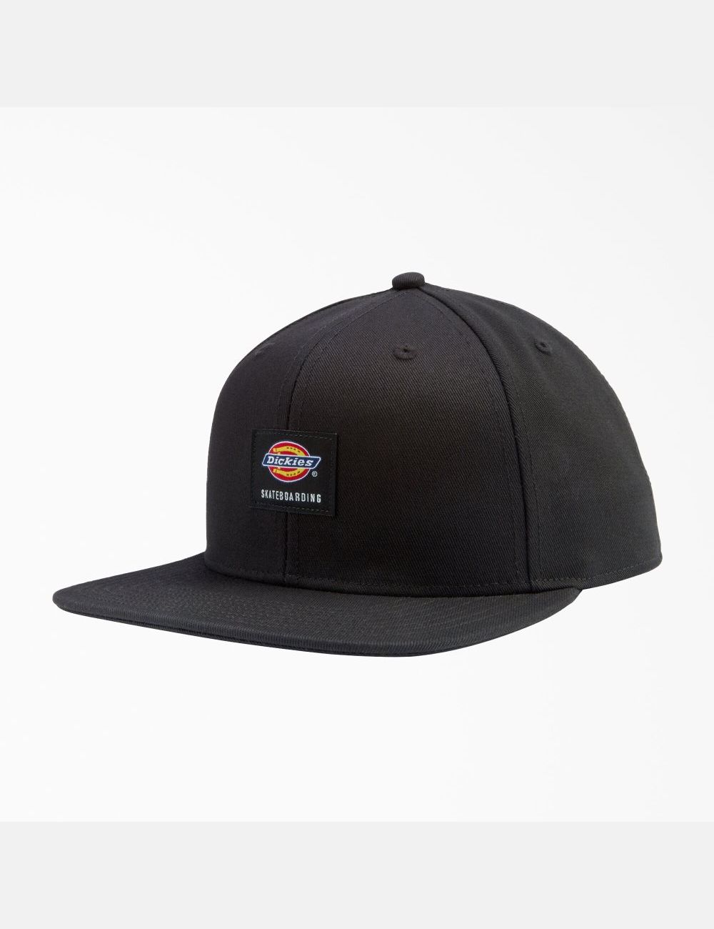 Chapeaux Dickies Skateboarding Plates Bill Noir | 468RQDWLZ