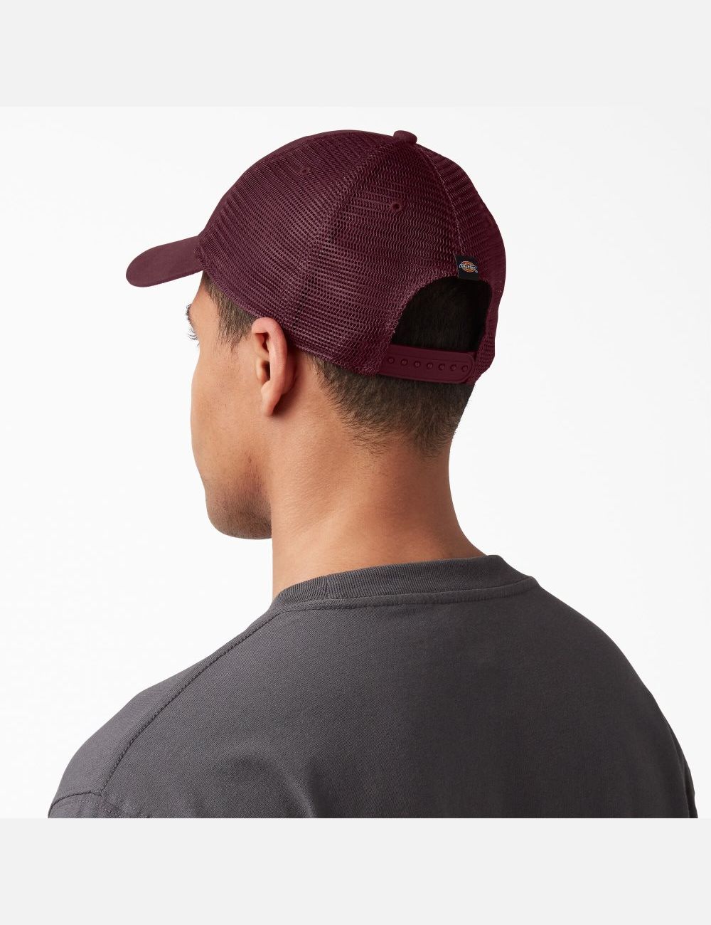 Chapeaux Dickies Tela Trucker Bordeaux | 874VUIDPF