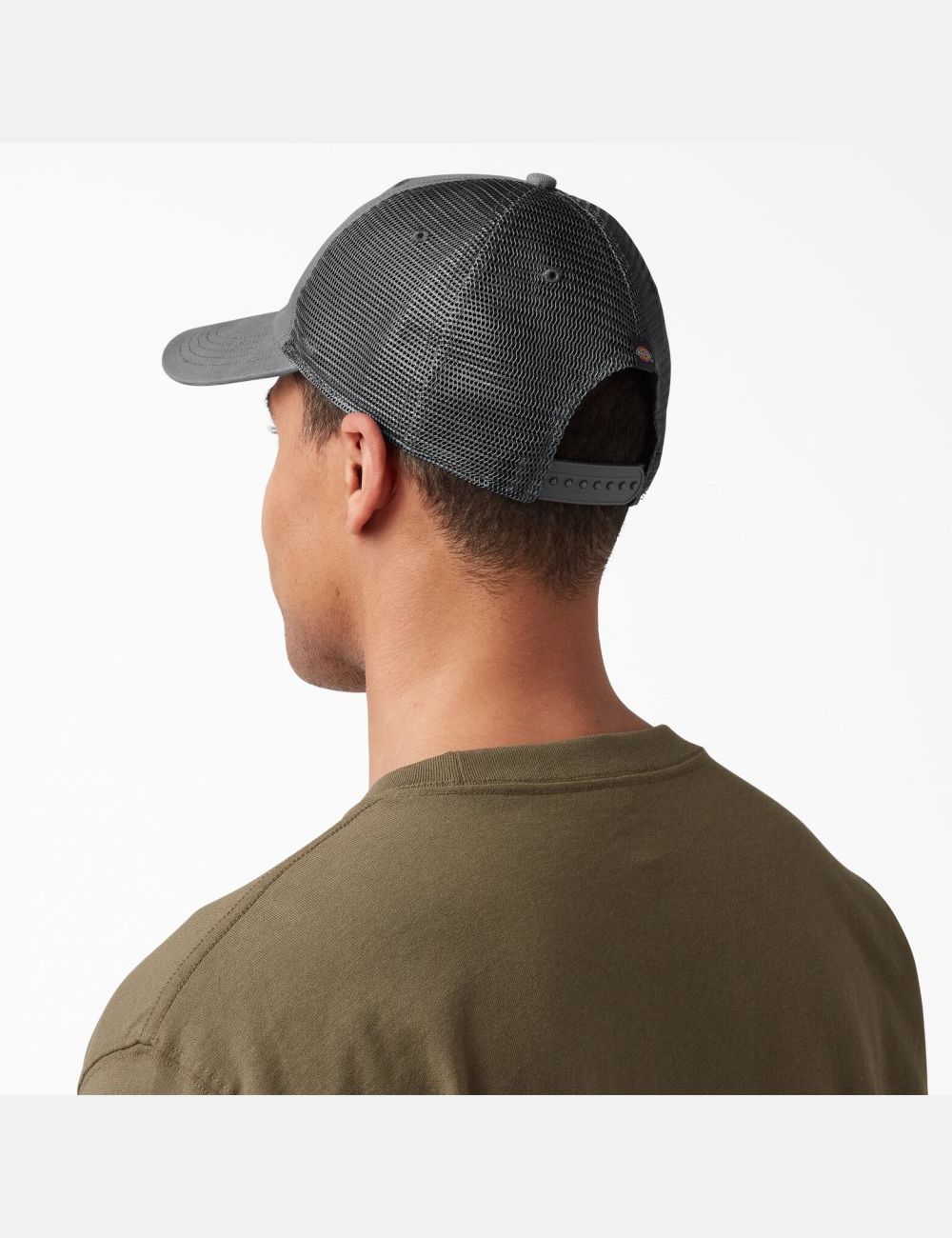 Chapeaux Dickies Tela Trucker Grise | 758EXDSPB