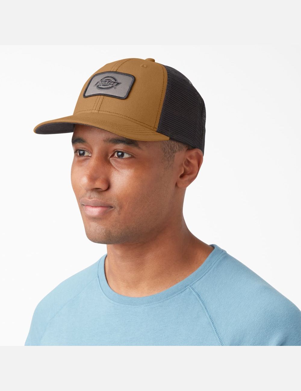 Chapeaux Dickies Tela Trucker Marron | 016JZHAYM